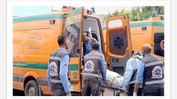 إصابة 7 أشخاص فى حادثين منفصلين بأسوان