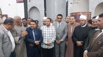 افتتاح مسجدين بعد التطوير في الطود وأرمنت بـ الأقصر افتتاح مسجدين بعد التطوير في الطود وأرمنت بـ الأقصر
