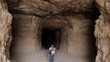 عمرها آلاف السنين.. كهوف هضبة التيه في جنوب سيناء تجذب عشاق السفاري