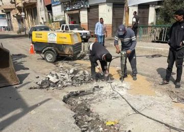 بعد تعرضه لتآكل جزئي.. ترميم وصيانة كوبري السماعنة بمركز فاقوس في الشرقية بعد تعرضه لتآكل جزئي.. ترميم وصيانة كوبري السماعنة بمركز فاقوس في الشرقية