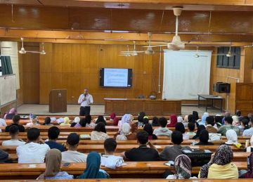 جامعة بني سويف تنظم ندوة لتدريب طلاب الصيدلة على فهم وتحليل الأوراق البحثية جامعة بني سويف تنظم ندوة لتدريب طلاب الصيدلة على فهم وتحليل الأوراق البحثية