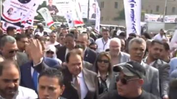 حفاوة واستقبال حافل من الناخبين بالجيزة للنائب محمد أبو العينين خلال جولاته باللجان