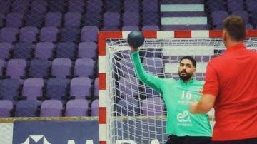  رجال يد الأهلي يواصل الاستعداد للسوبر المصري