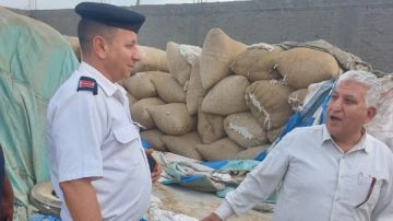 ضبط شونة ضخمة لتخزين وبيع القطن بدون ترخيص في الشرقية