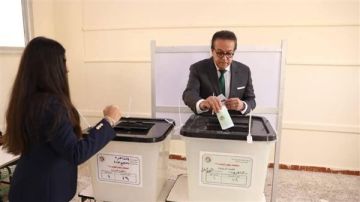 وزير الصحة يدلي بصوته في انتخابات مجلس النواب 2025