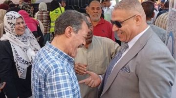 تزايد أعداد الناخبين على لجنة مدرسة شركة السكر بالحوامدية