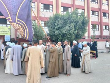 توافد الناخبين على لجان الأقصر فى انتخابات النواب صور