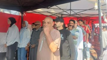 حضور كثيف من الناخبين فى على انتخابات مجلس النواب بالحوامدية