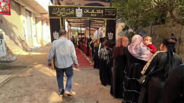 شاهد .. مدارس يوسف السباعي وبشتيل تستقبل الناخبين بمنشأة القناطر صور