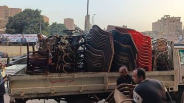 الجيزة: رفع الإشغالات بشوارع ترسا والمريوطية والعريش بالطالبية وكرداسة