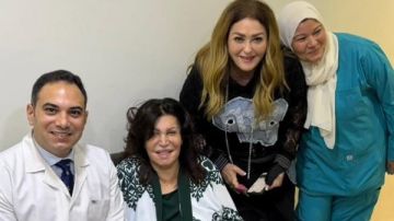 حقن الركب.. نهال عنبر تكشف تطورات حالة الفنانة نجوى فؤاد