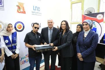وزيرا التعليم العالي والتضامن ومحافظ الأقصر يتفقدون مقر جامعة الأقصر الأهلية