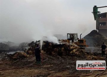 إصابة شخص إثر حريق شونة للكتان بزفتى في الغربية إصابة شخص إثر حريق شونة للكتان بزفتى في الغربية