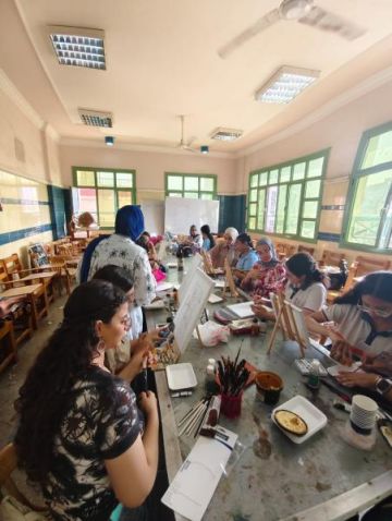 التربية النوعية بجامعة سوهاج تطلق مبادرة فنية لتنمية الحس الجمالي لدى طلاب المدارس التربية النوعية بجامعة سوهاج تطلق مبادرة فنية لتنمية الحس الجمالي لدى طلاب المدارس