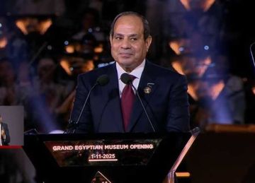 الرئيس السيسي في افتتاح المتحف الكبير: هذا الصرح العظيم شهادة حية على عبقرية الإنسان المصري الرئيس السيسي في افتتاح المتحف الكبير: هذا الصرح العظيم شهادة حية على عبقرية الإنسان المصري