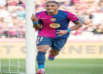 رافينيا يقترب من العودة مع برشلونة أمام اتليتك بلباو