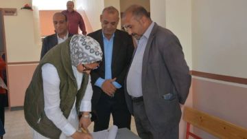 نائب محافظ الوادي الجديد تتابع أعمال إنشاءات عدد من مدارس الخارجة نائب محافظ الوادي الجديد تتابع أعمال إنشاءات عدد من مدارس الخارجة