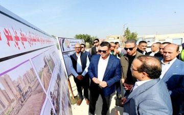 وزير الإسكان يتفقد مجمع محطات مياه الشرب بعزب الفيوم الجديدة ضمن حياة كريمة 