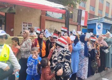 السيدات يتصدرن المشهد الانتخابي في الإسكندرية.. وزحام أمام اللجان (صور)