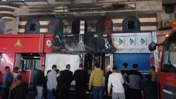 السيطرة علي حريق محل في المنوفية دون إصابات.. صور السيطرة علي حريق محل في المنوفية دون إصابات.. صور