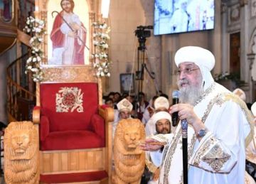 بحضور البابا تواضروس.. بدء صلاة قداس رسامة وترقية 12 كاهنا بـ كاتدرائية الإسكندرية بحضور البابا تواضروس.. بدء صلاة قداس رسامة وترقية 12 كاهنا بـ كاتدرائية الإسكندرية