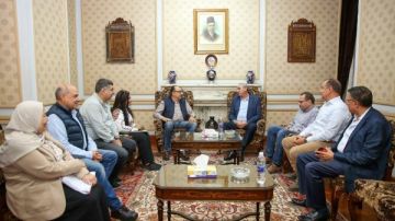 بحضور وزير قطاع الأعمال تشغيل مصانع جديدة بشركة مصر للغزل والنسيج بالمحلة