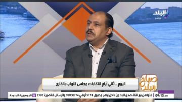 رامي زهدي: الإقبال في الانتخابات أكبر من أي وقت مضى رامي زهدي: الإقبال في الانتخابات أكبر من أي وقت مضى