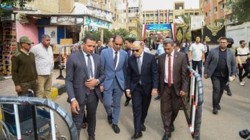 محافظ كفر الشيخ يتابع سير انتخابات مجلس النواب صور