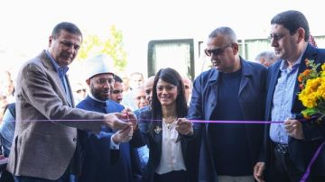 3 وزراء يفتتحون مركز التميز لتحلية المياه وبنك الجينات في جنوب سيناء