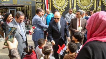 محافظ كفر الشيخ يدعو أهالي المحافظة للمشاركة في انتخابات النواب.. صور