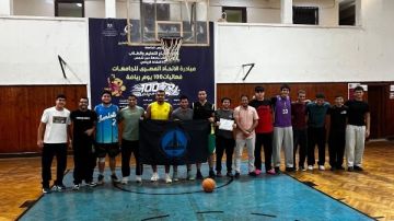 كليتا الطب والتجارة تتصدران نتائج 100 يوم رياضة في كرة السلة بجامعة عين شمس