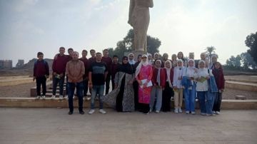 السياحة بالشرقية تنظم رحلة لطلاب مدرسة لزيارة المنطقة الأثرية بتل بسطا السياحة بالشرقية تنظم رحلة لطلاب مدرسة لزيارة المنطقة الأثرية بتل بسطا