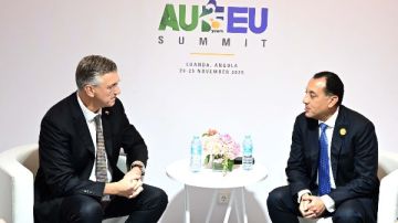 رئيس الوزراء يلتقي نظيره الكرواتي ويبحثان فرص التعاون في مجالات التجارة والطاقة والسياحة وبناء السفن