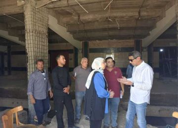 محافظ السويس يوجه بتكثيف الجهود لسرعة الانتهاء من أعمال التطوير قصر الثقافة