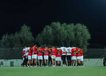 منتخب مصر يختتم تدريباته استعدادا لمواجهة أوزبكستان منتخب مصر يختتم تدريباته استعدادا لمواجهة أوزبكستان