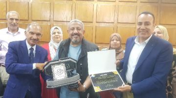 مياه كفر الشيخ تكرم رئيس الشركة السابق حسن عبد الغني صور مياه كفر الشيخ تكرم رئيس الشركة السابق حسن عبد الغني صور