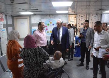 بعد شكاوى المواطنين من الخدمات.. جولة ميدانية مفاجئة بعيادة التأمين الصحي في طنطا