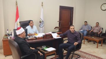 بني سويف.. بحث توسعة مسجد السيدة حورية ضمن أعمال التطوير