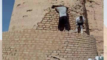 حصن أثري بارز .. قلعة دير المنيرة بـ الخارجة تعود لرونقها حصن أثري بارز .. قلعة دير المنيرة بـ الخارجة تعود لرونقها