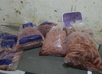 ضبط كمية من السجق منتهي الصلاحية داخل مطعم شهير بالمحلة الكبرى