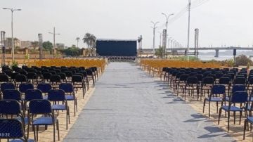 15 شاشه عملاقه في محافظة المنيا استعدادا لافتتاح المتحف المصري الكبير