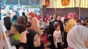 اقبال كبير من المواطنين على اللجان الفرعية بالبحيرة