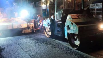 الانتهاء من رصف شوارع داخلية بدار السلام في سوهاج