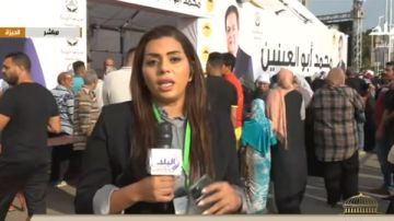 المواطنين يتوافدون على اللجان الانتخابية في الجيزة