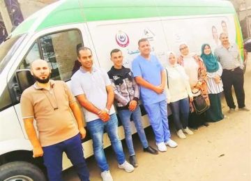 تقديم الخدمة الطبية المجانية لـ2067 مواطنا في قافلة علاجية بـ الشرقية