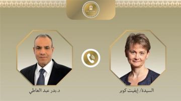 وزير الخارجية يؤكد أهمية العمل على الانتقال إلى المرحلة الثانية من خطة ترامب