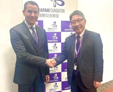 السفارة المصرية في طوكيو تبحث مع مؤسسة اليابان سبل تعزيز التعاون الثقافي مع اليابان