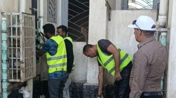  العبور الجديدة : إزالة فورية للتعديات وضبط 30 حالة سرقة مياه في حملات موسعة