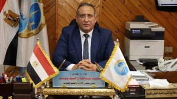 رئيس مياه الغربية يتابع أعمال تطوير شبكة الصرف الصحي بشارع فلسطين بزفتى