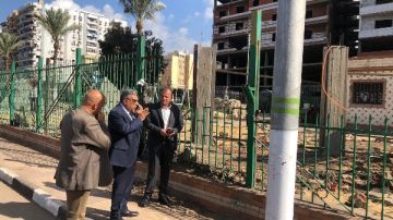 محافظ الدقهلية يتابع أعمال تطوير حديقة الأسرة بالمنصورة محافظ الدقهلية يتابع أعمال تطوير حديقة الأسرة بالمنصورة